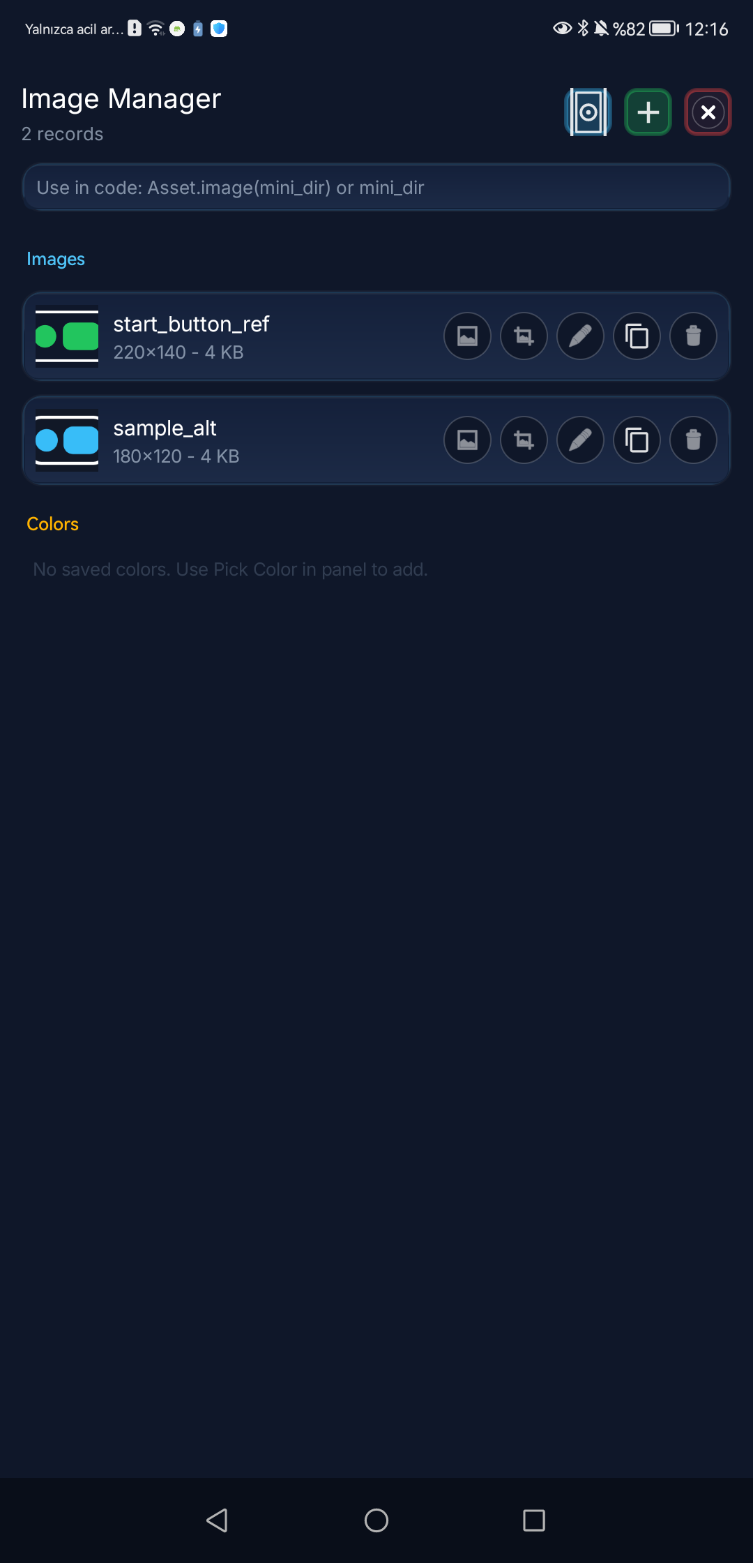 Template gallery