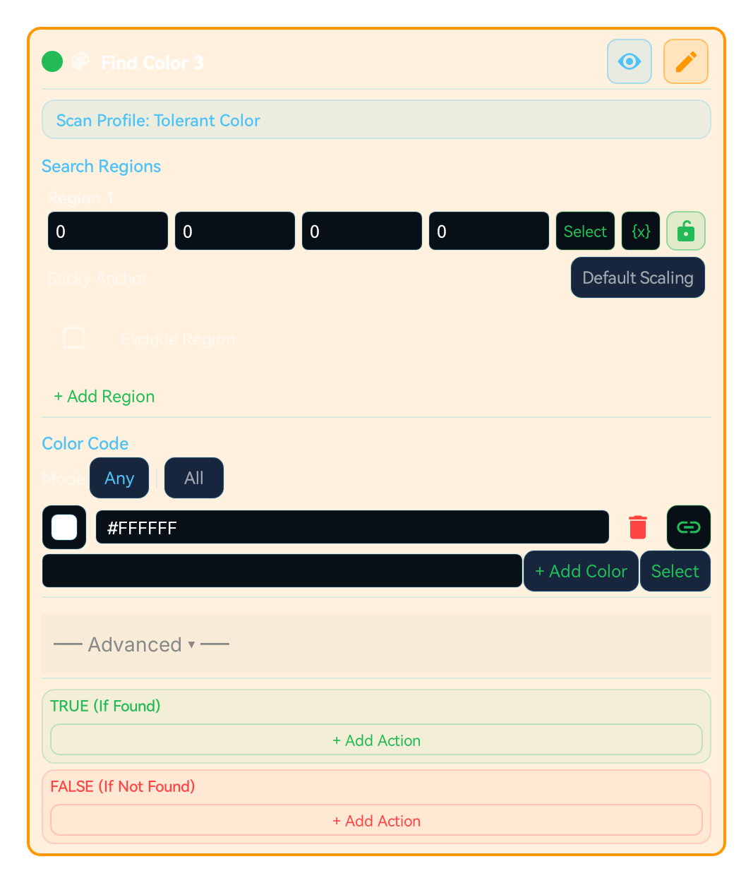 COLOR block card