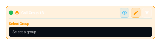 Call Group (GROUP_CALL) block card