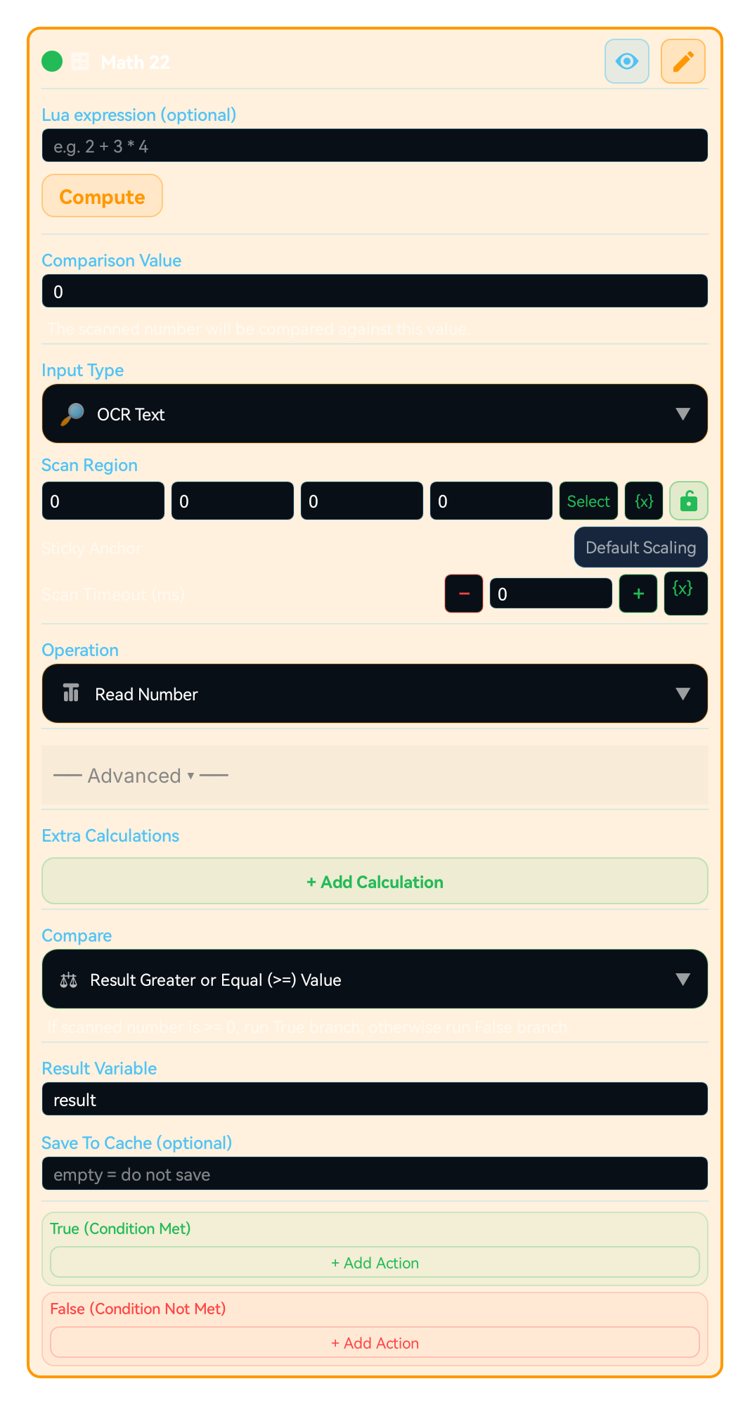 MATH_EVAL block card
