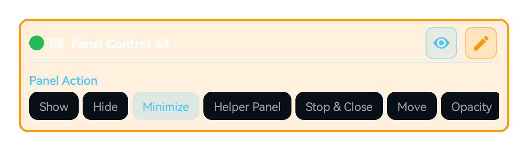 PANEL_CONTROL block card